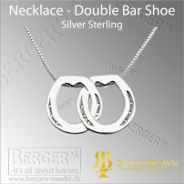 Necklace - Double Bar Shoe
