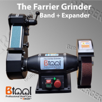 Btool Farrier Grinder with belt and tapper